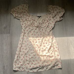 Coquette Flowy Floral Dress